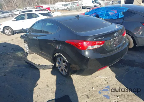 2013 Hyundai Elantra Limited из США, поврежденный, VIN 5NPDH4AE5DH410295